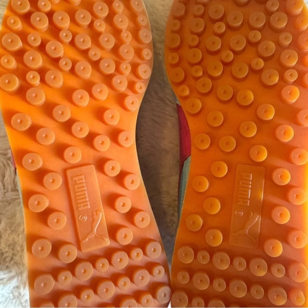 NWT Puma Women's Easy Rider Vintage Sneaker in Teal with Pink size 9 - Picture 5 of 7